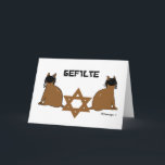 Kosher Kats kort<br><div class="desc">PRLimages är en uppdelning av målningar av Rachel Lowry.</div>