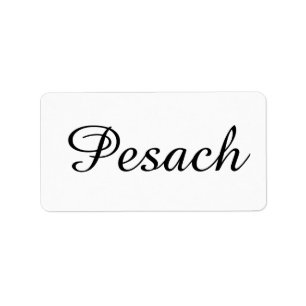 Kosher Kitchen Stickers Label Passover Pesach Adressetikett