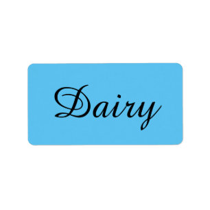 Kosher Kitchen Stickers Labels Dairy Mjölk Milchig Adressetikett
