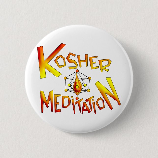 Kosher Meditation Knapp (Framsida)
