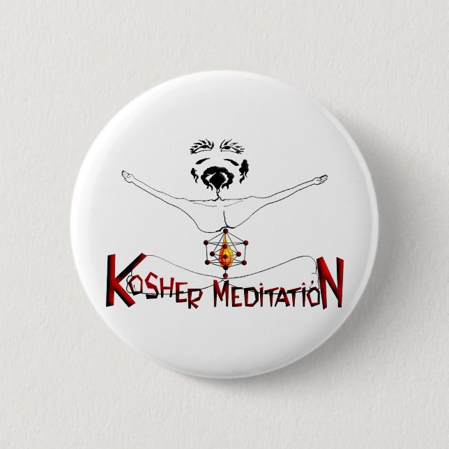Kosher meditation knapp (Framsida)