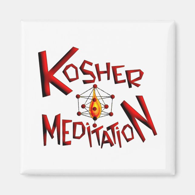 Kosher meditation magnet (Framsidan)
