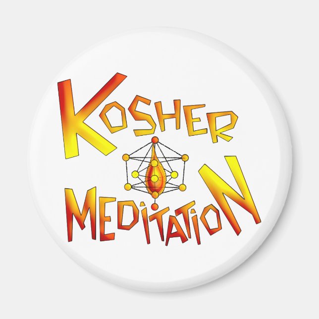 Kosher Meditation Magnet (Framsidan)