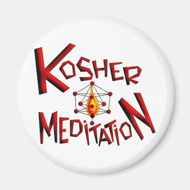 Kosher Meditation Magnet (Framsidan)
