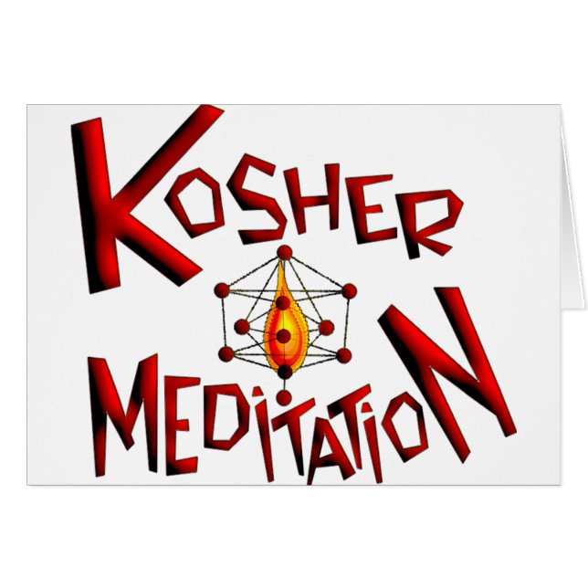 Kosher meditation OBS kort (Framsidan Horizontal)
