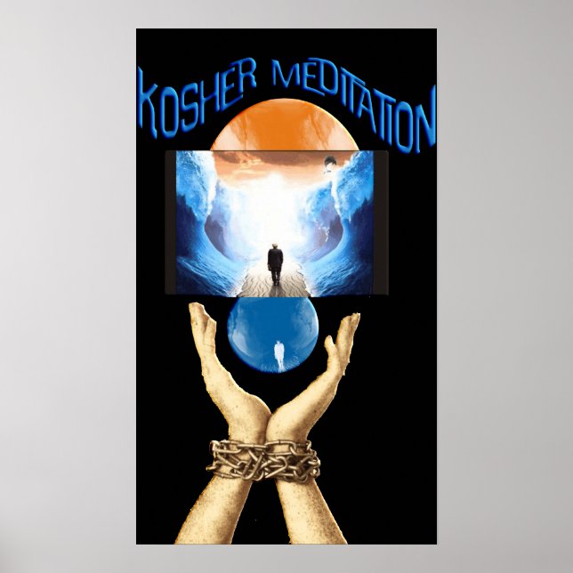 kosher Meditation Poster (Framsidan)