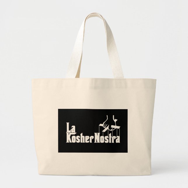 Kosher Nostra Jumbo Tygkasse (Framsidan)