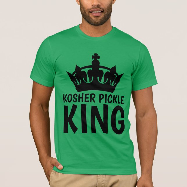 KOSHER PICKLE KUNG T-shirts (Framsida)