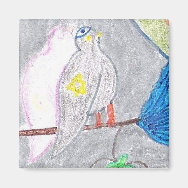 Kosher Pigeons Magnet (Framsidan)