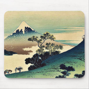Koshu inumetoge vid Katsushika, Hokusai Ukiyoe Musmatta