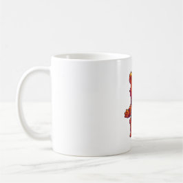 Koslig björn i nordisk tröja kaffemugg
