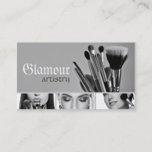 Kosmetik, Affärskortet Makeup Artist Visitkort