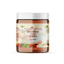 Kosmetik Burk-etikett - Honeybee & Flowers 2