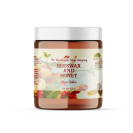 Kosmetik Burk-etikett - Honeybee & Flowers 2 Fraktsedel