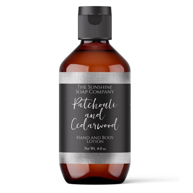 Kosmetik- eller tvålpacksetikett - Svart + Silver Fraktsedel (Skapare uppladdad)