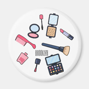 Kosmetik/tecknad för konfektion magnet