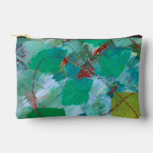 Kosmetikpåse/Pennfodral i marmorerad design