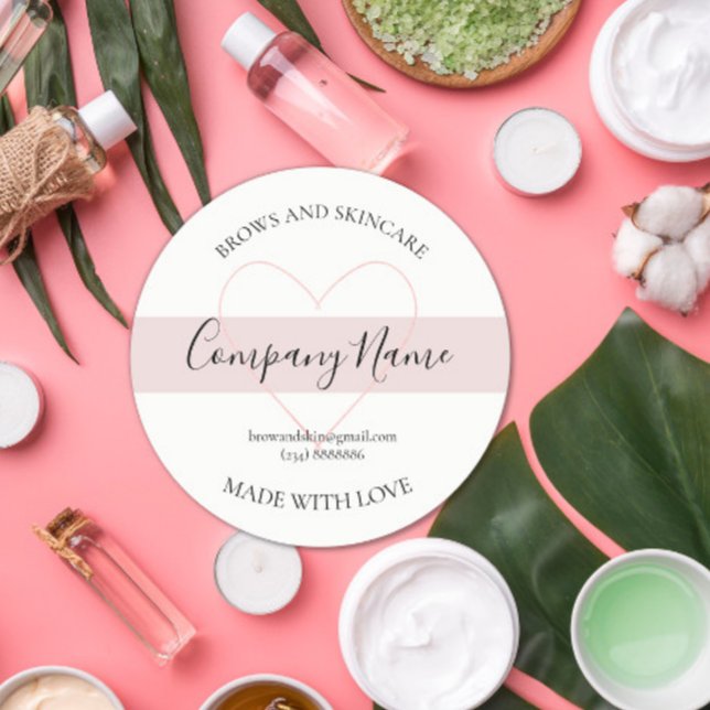 Kosmetisk etikett för hemmet (Skapare uppladdad)