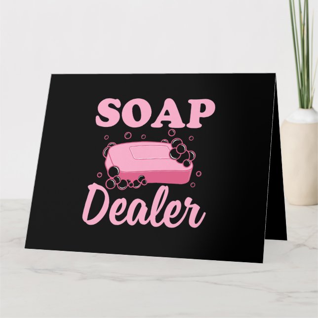 Kosmetiska tvålar för soap-detaljhandlare kort (Framsida)