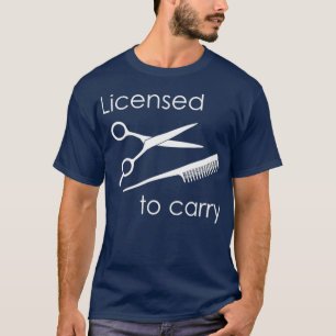 Kosmetolog med tillstånd att använda kosmetika t shirt