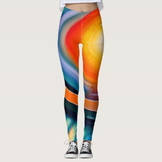 Kosmibesprutade baljväxter leggings