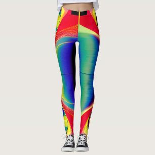 Kosmibesprutade baljväxter leggings