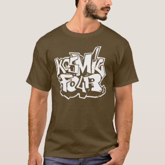 Kosmic4 Og Logotyp Brwn T Shirt