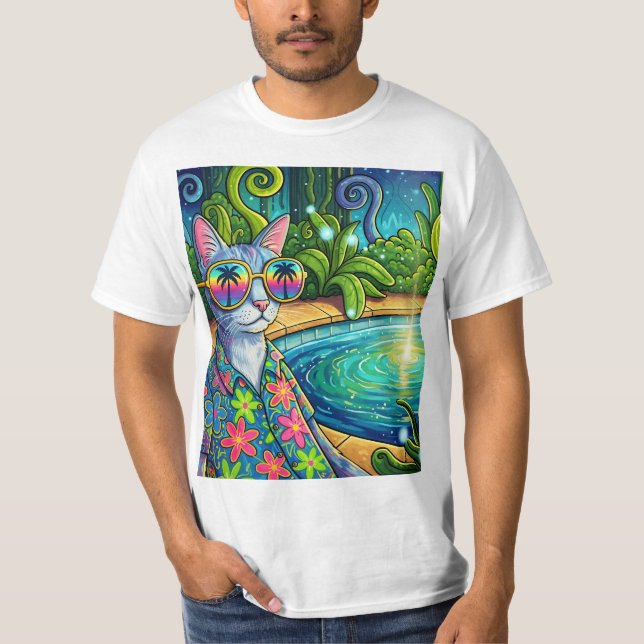 KosmiKat T Shirt (Framsida)