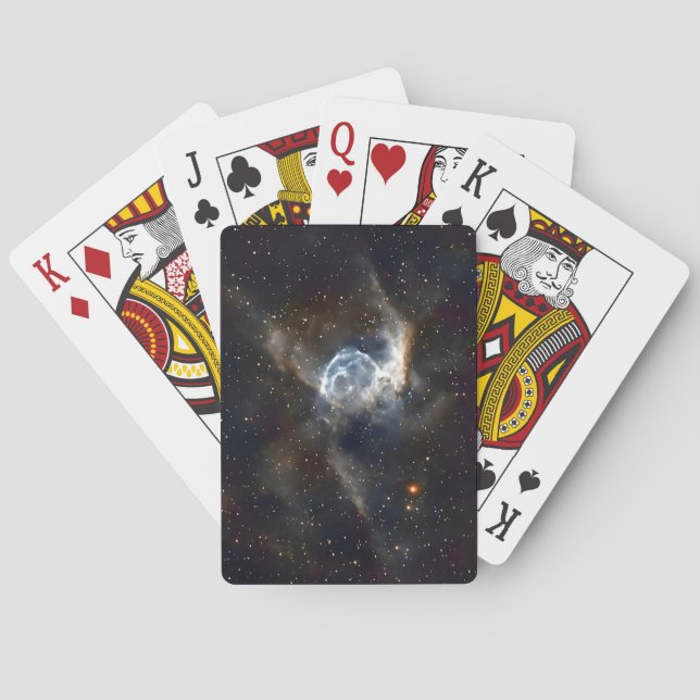 Kosmisches Design Casinokort (Baksidan)