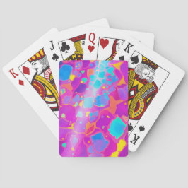 Kosmisk Abstrakt - färgmodern Casinokort