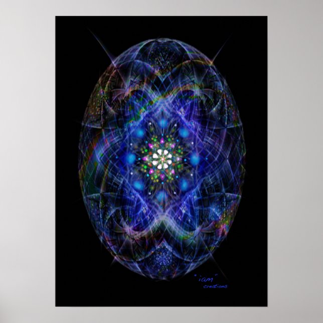 kosmisk ägg poster (Framsidan)
