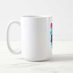 Kosmisk besökare: Aliendesign Kaffemugg