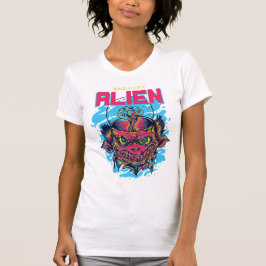 Kosmisk besökare: Aliendesign T Shirt