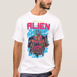 Kosmisk besökare: Aliendesign T Shirt
