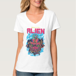 Kosmisk besökare: Aliendesign T Shirt