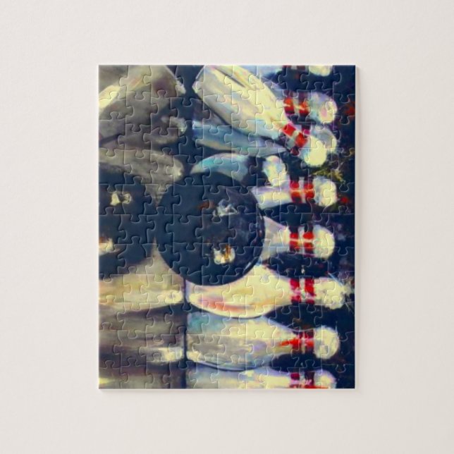 Kosmisk bowling pussel (Vertikal)