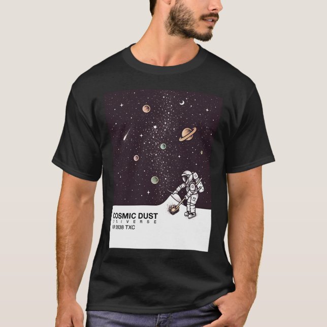Kosmisk damm t shirt (Framsida)