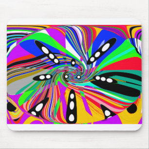 Kosmisk dice art musmatta