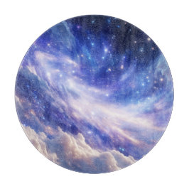 Kosmisk Dreamscape: Snurra Nebula & Starry Night