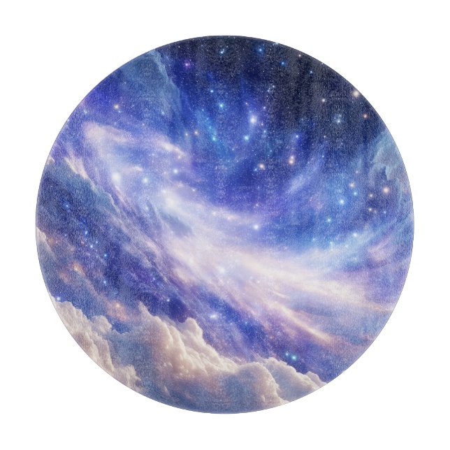 Kosmisk Dreamscape: Snurra Nebula & Starry Night (Framsidan)