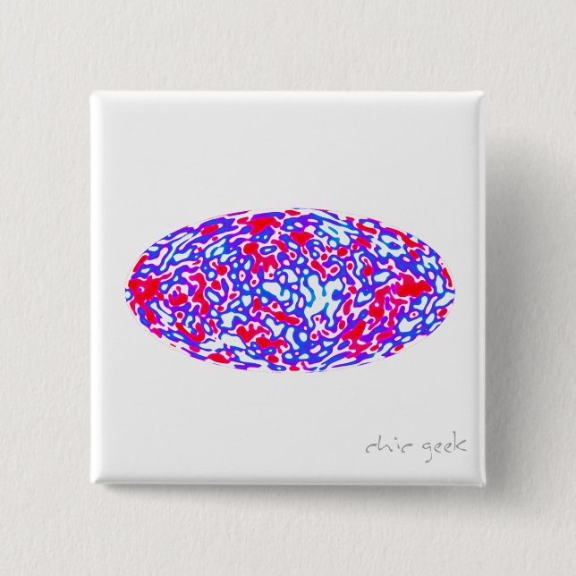 Kosmisk energi -- skraj version knapp (Framsida)