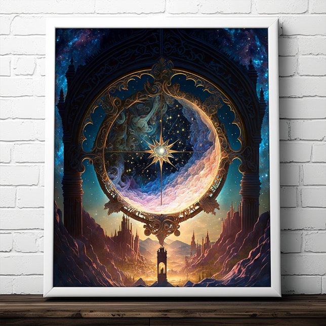 Kosmisk fantasi - liggande poster (Skapare uppladdad)