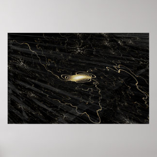 Kosmisk förvridning poster