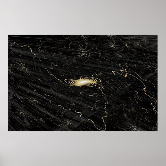 Kosmisk förvridning poster (Framsidan)