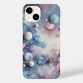 Kosmisk glöd: Holografisk Starry Phone Case
