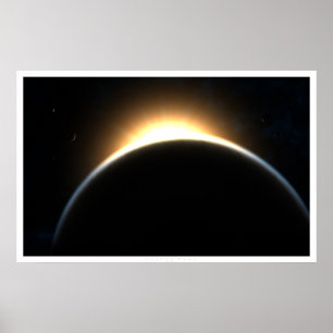 Kosmisk gryning poster