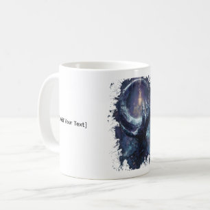 Kosmisk Hand Mörk Fantasy Kaffemugg