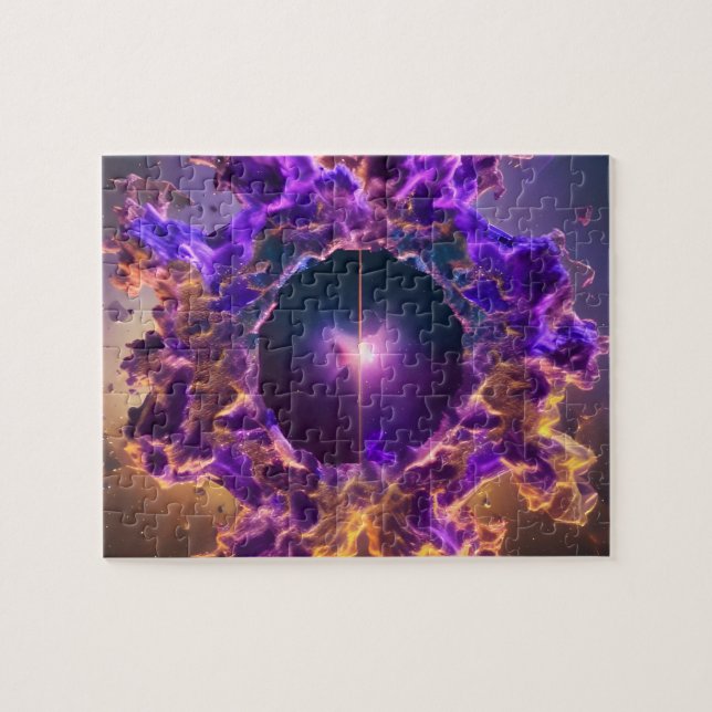 Kosmisk händelsehorisont öppnar för ett okänt univ pussel (Horisontell)