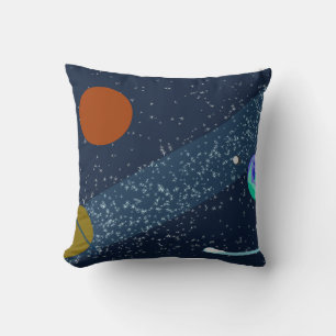 kosmisk hjärtgalaxkudde kudde
