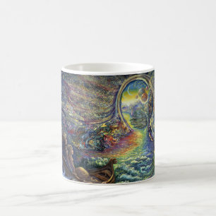 Kosmisk kaffemugg för nyckel